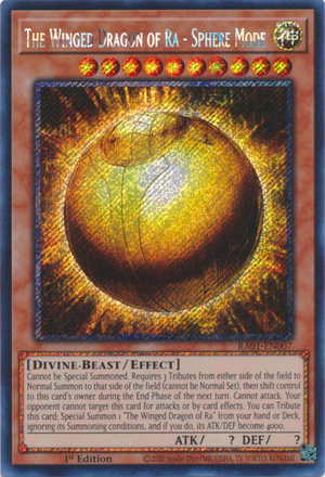 Yugioh - The Winged Dragon of Ra - Sphere Mode *Select Rarity* RA01-EN007 (NM)