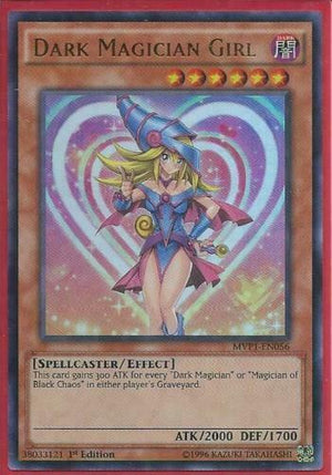 Yugioh Card - Dark Magician Girl *Ultra Rare* MVP1-EN056 (NM)