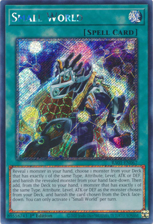 Yugioh - Small World *Select Rarity* RA01-EN067 (NM)