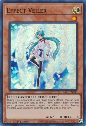 Yugioh - Effect Veiler *Select Your Rarity* RA01-EN003 (NM)