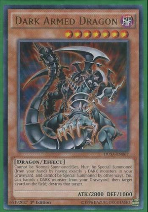 Yugioh Card - Dark Armed Dragon *Ultra Rare* DUSA-EN067 (NM/M)