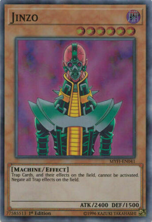 Yugioh Card - Jinzo *Super Rare* MYFI-EN041 (NM)