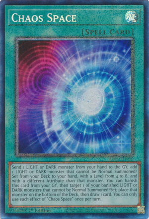 Yugioh - Chaos Space *Select Rarity* RA01-EN065 (NM)