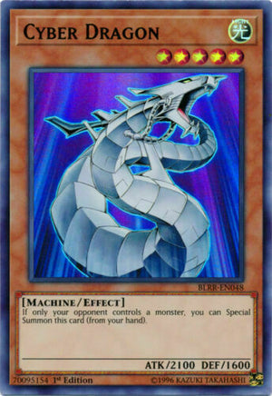 Yugioh Card - Cyber Dragon *Ultra Rare* BLRR-EN048 (NM)
