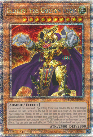 Yugioh - Eldlich the Golden Lord *Select Rarity* RA01-EN019 (NM)