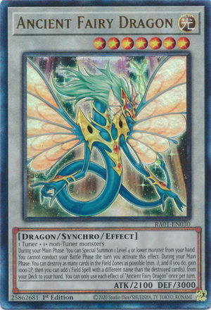 Yugioh - Ancient Fairy Dragon *Select Rarity* RA01-EN030 (NM)