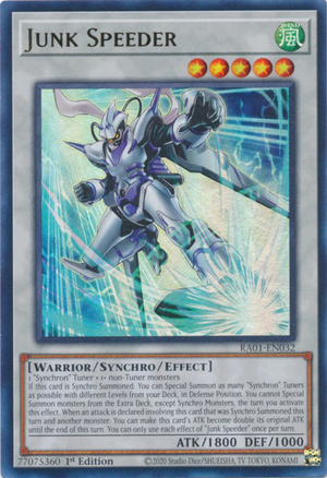 Yugioh - Junk Speeder *Select Rarity* RA01-EN032 (NM)
