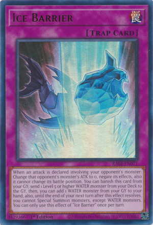 Yugioh - Ice Barrier *Select Rarity* RA01-EN071 (NM)
