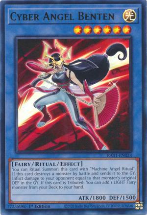 Yugioh - Cyber Angel Benten *Select Rarity* RA01-EN024 (NM)