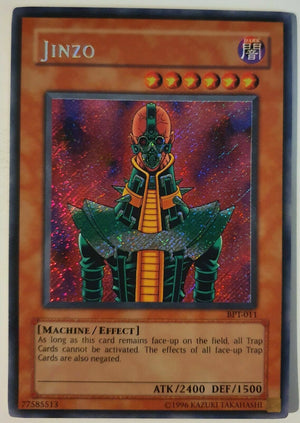 Yugioh Card - Jinzo *Secret Rare* BPT-011 (NM)
