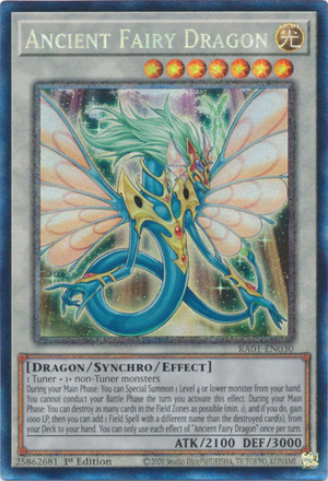 Yugioh - Ancient Fairy Dragon *Select Rarity* RA01-EN030 (NM)