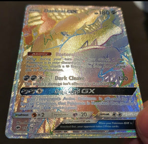 Pokemon - Darkrai GX *Hyper Rare* SM: Burning Shadows 158/147 (NM)
