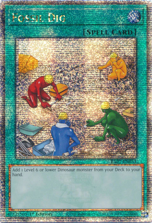 Yugioh - Fossil Dig *Select Rarity* RA01-EN053 (NM)
