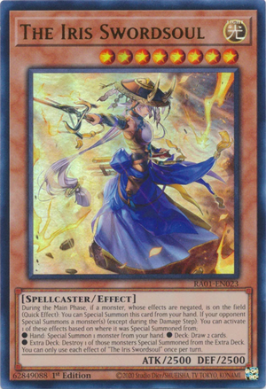 Yugioh - The Iris Swordsoul *Select Rarity* RA01-EN023 (NM)