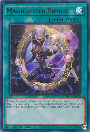 Yugioh - Magicalized Fusion *Select Rarity* RA01-EN058 (NM)