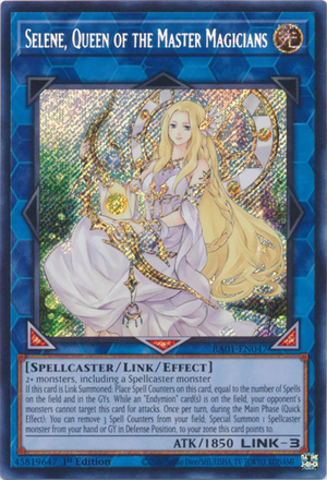 Yugioh - Selene, Queen of the Master Magicians *Select Rarity* RA01-EN047 (NM)