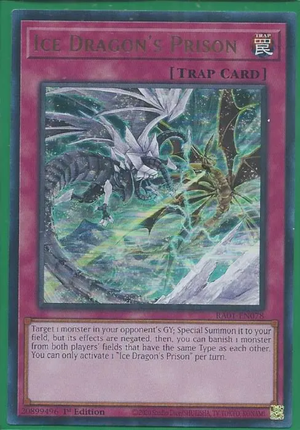 Yugioh - Ice Dragon's Prison *Select Rarity* RA01-EN078 (NM)