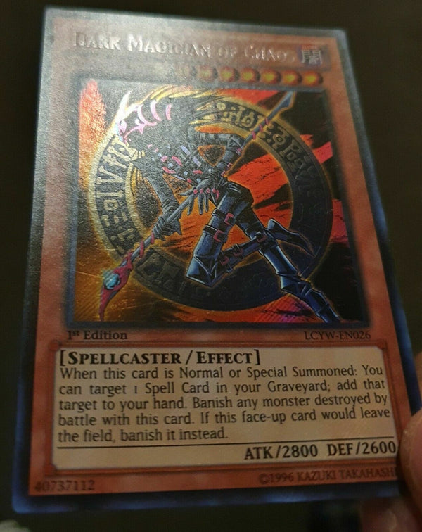 Yugioh Card - Dark Magician of Chaos *Secret Rare* LCYW-EN026 (NM)