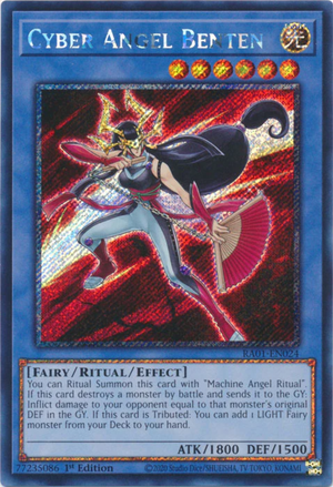 Yugioh - Cyber Angel Benten *Select Rarity* RA01-EN024 (NM)
