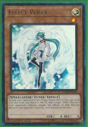 Yugioh Card - Effect Veiler *Ultra Rare* DUDE-EN028 (NM)