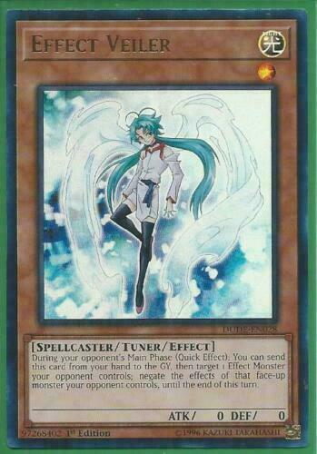 Yugioh Card - Effect Veiler *Ultra Rare* DUDE-EN028 (NM)