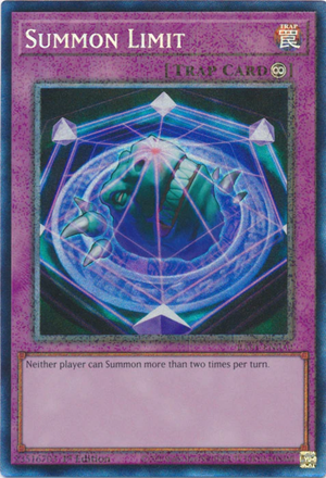 Yugioh - Summon Limit *Select Rarity* RA01-EN070 (NM)