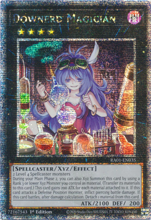 Yugioh - Downerd Magician *Select Rarity* RA01-EN035 (NM)