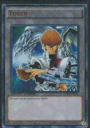 Yugioh - Kaiba and Blue-Eyes White Dragon Token *Ultra Rare* LDK2-ENT02 (NM)