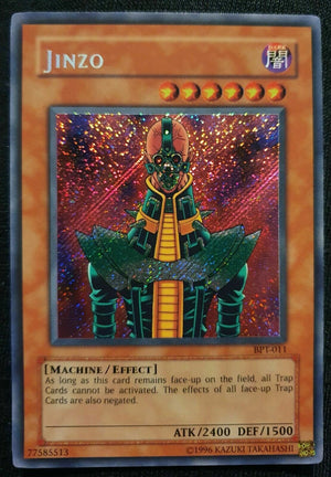 Yugioh Card - Jinzo *Secret Rare* BPT-011 (NM)