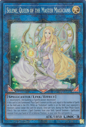 Yugioh - Selene, Queen of the Master Magicians *Select Rarity* RA01-EN047 (NM)