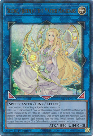 Yugioh - Selene, Queen of the Master Magicians *Select Rarity* RA01-EN047 (NM)