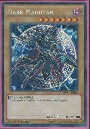 Yugioh Card - Dark Magician *Secret Rare* MVP1-ENS54 (NM)