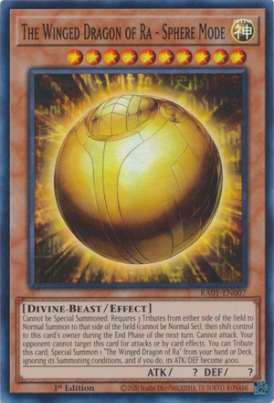 Yugioh - The Winged Dragon of Ra - Sphere Mode *Select Rarity* RA01-EN007 (NM)