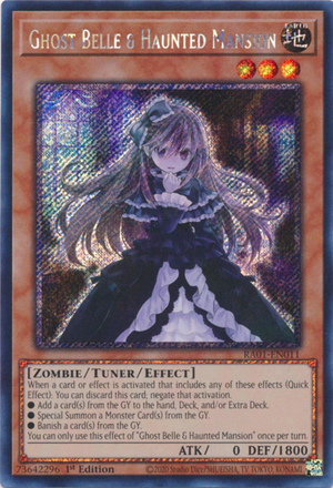 Yugioh - Ghost Belle & Haunted Mansion *Select Rarity* RA01-EN011 (NM)