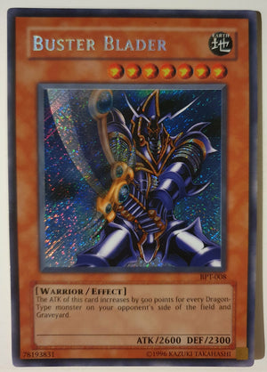 Yugioh - Buster Blader *Secret Rare* BPT-008 (NM)
