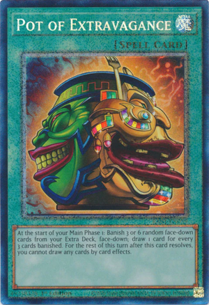 Yugioh - Pot of Extravagance *Select Rarity* RA01-EN059 (NM)