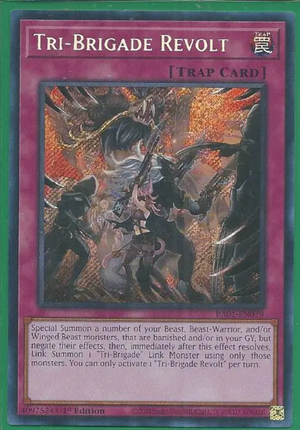 Yugioh - Tri-Brigade Revolt *Select Rarity* RA01-EN079 (NM)