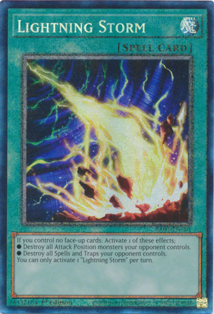 Yugioh - Lightning Storm *Select Rarity* RA01-EN061 (NM)