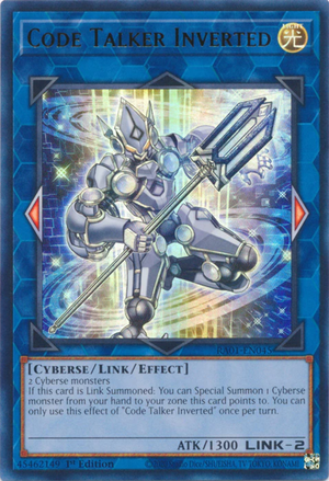 Yugioh - Code Talker Inverted *Select Rarity* RA01-EN045 (NM)