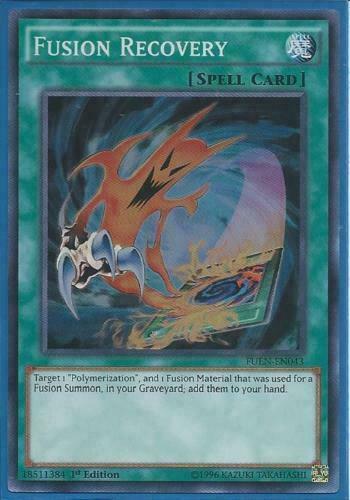 Yugioh Card - Fusion Recovery *Super Rare* FUEN-EN043 (NM)