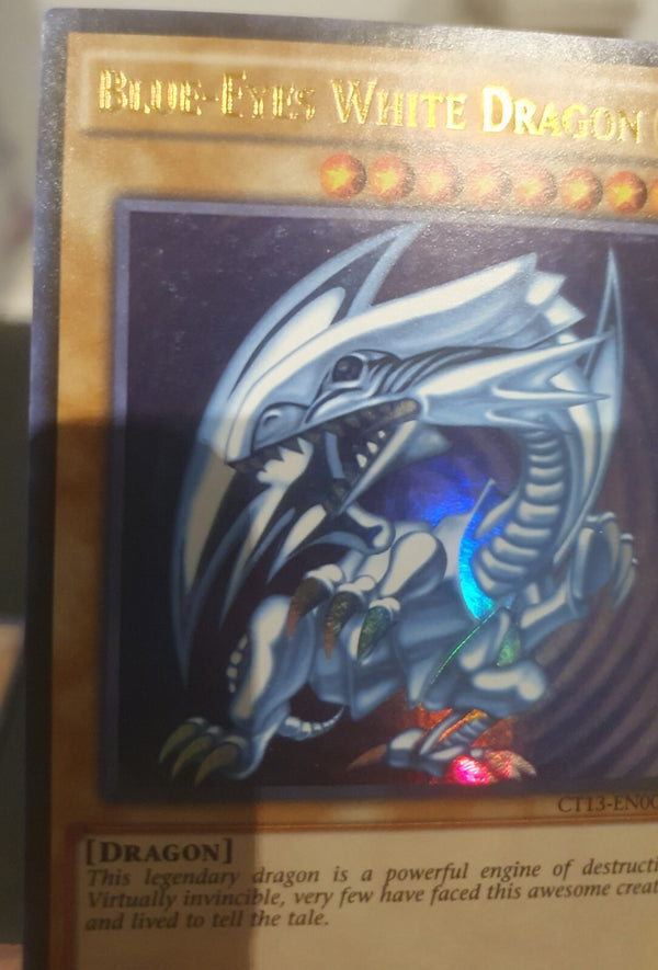 Yugioh Card - Blue-Eyes White Dragon [SDK Art] *Ultra Rare* CT13-EN008 (LP)
