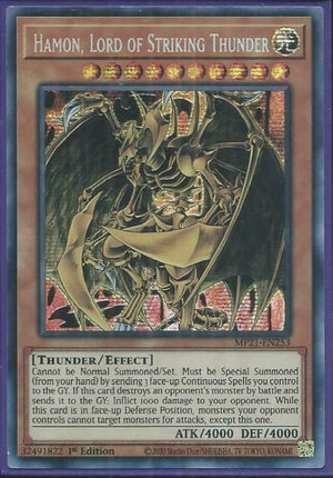 Yugioh - Hamon, Lord of Striking Thunder *PScr* MP21-EN253 (NM)