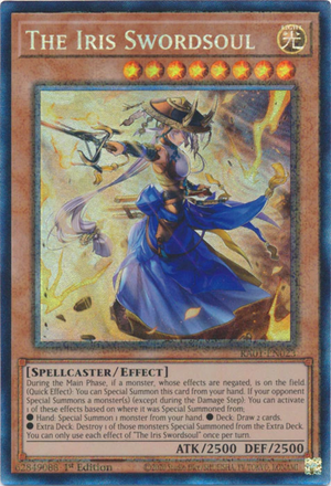 Yugioh - The Iris Swordsoul *Select Rarity* RA01-EN023 (NM)