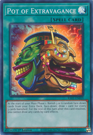 Yugioh - Pot of Extravagance *Select Rarity* RA01-EN059 (NM)