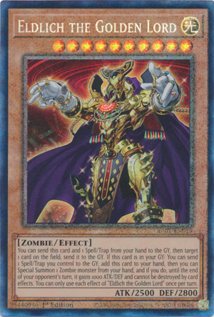 Yugioh - Eldlich the Golden Lord *Select Rarity* RA01-EN019 (NM)