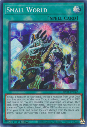 Yugioh - Small World *Select Rarity* RA01-EN067 (NM)
