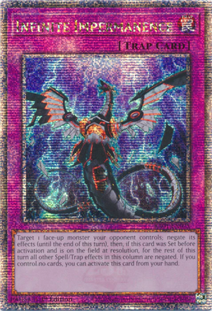 Yugioh - Infinite Impermanence *Select Rarity* RA01-EN075 (NM)