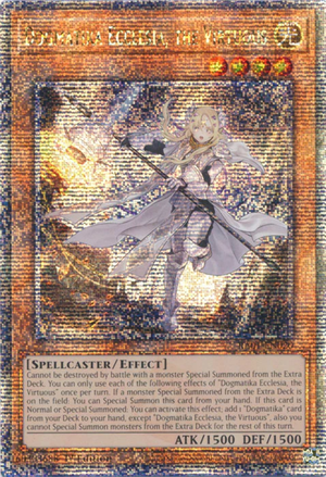 Yugioh - Dogmatika Ecclesia, the Virtuous *Select Rarity* RA01-EN020 (NM)