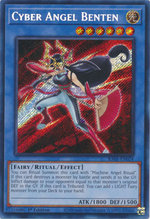 Yugioh - Cyber Angel Benten *Select Rarity* RA01-EN024 (NM)