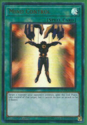 Yugioh Card - Mind Control *Ultra Rare* DUDE-EN038 (NM)